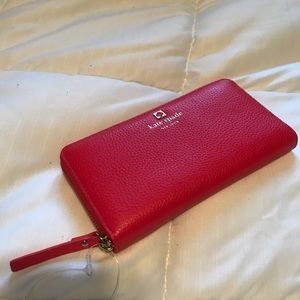 Red Kate Spade Wallet